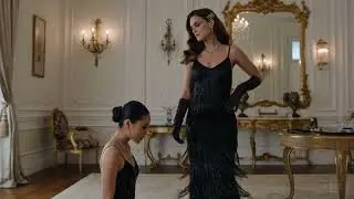 face slapping,The mistress reprimands the maid who made a mistake（Slap in the face tutorial）