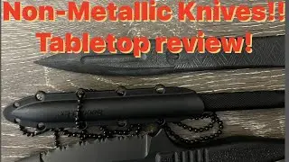 Non-Metallic Knives Tabletop review!!