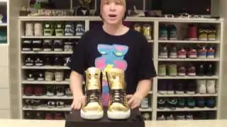OneVeracity New Pickups : Supra Skytop 2 Factory 413 Edition Gold / Black