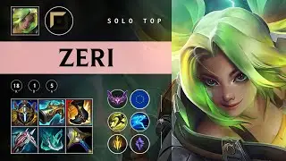 Zeri Top vs Singed - EUW Master Patch 25.23
