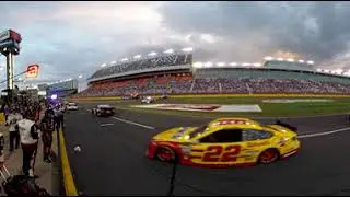360 Video of Drivers Rolling Off Grid for the All-Star Race