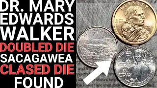 🍁 2024 P Dr. Mary Edwards Walker DDO & 2000 P Sacagawea Clased Die 🍁 #dwcnc #money #coinhunting #crh