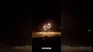 Mesmerizing Fire Performance at Dubai Desert Safari 🔥✨
