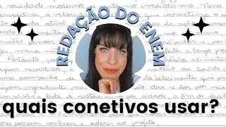 É importante ter conectivo pra cada frase da redação?