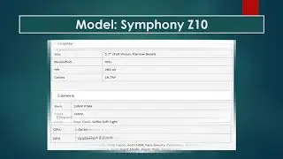 Symphony Z10