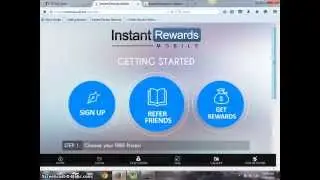 Instant Rewards * The Mobile Site*