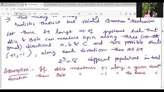 Quantum COmputing-Bell's Inequality