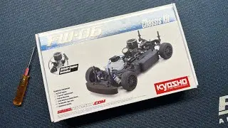 Kyosho FW-06 nitro touring car kit Unboxing