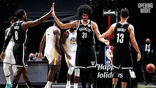 Brooklyn Nets Highlights | 125-99 Win vs. Golden State Warriors