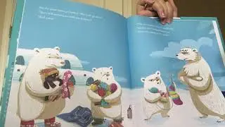 Ms. Elizabeth reads Polar Bear Island