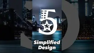 5 minute Recreation: simplifying @FivePointsVids logo. #graphicdesign #logo #nfl #sports #football
