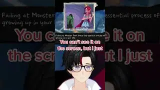 VTuber gets brutally rejected by a monster girl #vtuber #monsterprom #shorts