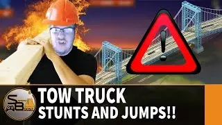 FRONT FLIP AND CAZYNESS!!- Bridge Constuctor