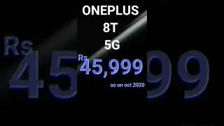 oneplus 8t 5G Never Settle  quick HIGHLIGHTS  by pickupsmart