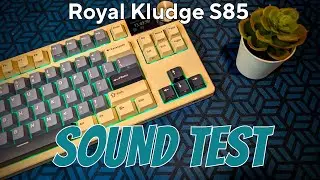 Royal Kludge S85 Sound Test Cloud Switch