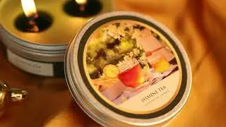 Lighthouse Candle - Scented Candle Tins Pack of 3 in Festive Gift Box