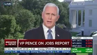 VP Pence: It&rsquo;s A &ldquo;Great Day For American Jobs & American Workers&hellip;American Comeback Is Underway&rdquo;