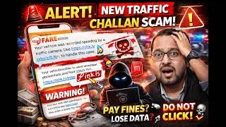Traffic Challan Rs 500 Message Alert l echallan New Scam l  echallan message real or fake#guyyid