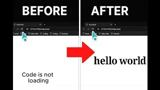How to fix Live Server in Visual studio code not reloading/refreshing.