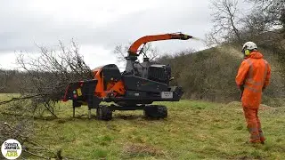 Ufkes Greentec's rotating Jaguar 40 tracked chipper proves major asset