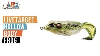 LIVETARGET Hollow Body Frog | J&H Tackle