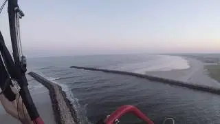 Wells Beach Maine PPG flying