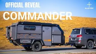 NJSTAR COMMANDER TRAILER CAMPER OFFROAD CARAVAN OFFICIAL REVEAL