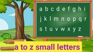 abcd small letters |Learn Alphabets lower case |a to z@AngelKidz