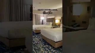 Hilton Anaheim room tour! Hotel close to Disneyland Parks! #disneylife #disney #disneyhotels