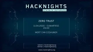 Siber Güvenlikte Zer0 Trust Yaklaşımı | Mert Can Coşkuner - Security Engineer @Trendyol