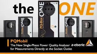 PQMobil | &raquo;PQ-Box ONE&laquo; - The new Single-Phase Power Quality Analyser for Socket Outlet Measurements