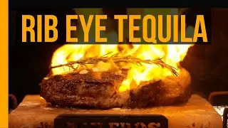 Rib Eye flameado con tequila en Bloque de Sal | Munchies Lab