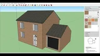 Modéliser une maison avec SketchUp - Partie 2
