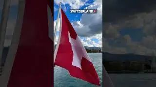 Swiss Flag🇨🇭#switzerland #drapeau #flag #video #explore #trendingshorts #travel #walking #viral