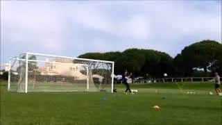 Treino guarda redes