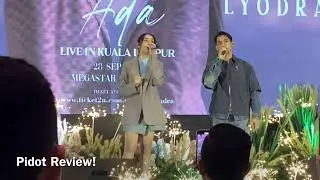 Afgan & Lyodra - Ada (LIVE) Kuala Lumpur, Malaysia 
