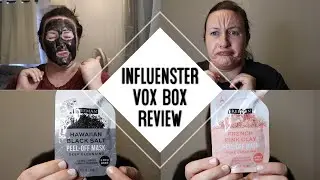 Influenster Vox Box Review--Freeman Hawaiian Black Salt and French Pink Clay Peel Off Masks