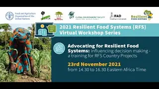 Advocating for Resilient Food Systems