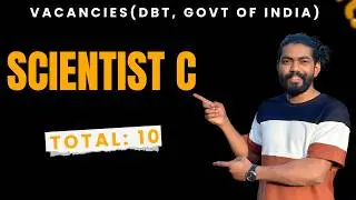 DBT Scientist &lsquo;C&rsquo; Recruitment 2026 🔥 | Govt of India Permanent Scientist Job Eligibility & Strategy
