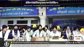 055 Amritsar 13April2025 SunEve Rainsabai Keertan Bhai Kudrat Singh Jee Toronto