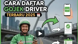 Cara Daftar Driver Gojek Online 2025 | Cara Daftar Gojek Online Terbaru