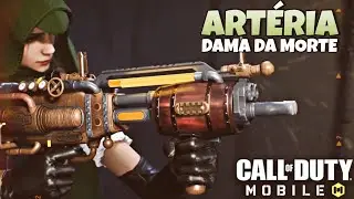 ART&Eacute;RIA (DAMA DA MORTE) BLACKOUT BR GAMEPLAY - COD MOBILE #HIGHLIGHTS