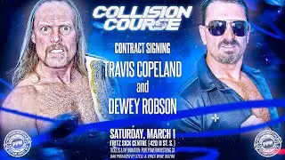 CONTRACT SIGNING: Dewey Robson & PPW Champion Travis Copeland (PowerSlamTV: March 23, 2025)