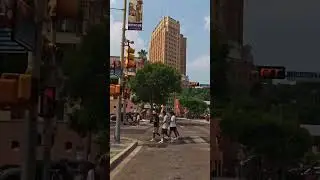 20 seconds in Downtown San Antonio! #drivewithme