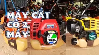 m&aacute;y cắt cỏ nhật b&atilde;i . 2 m&aacute;y  robin 415, kommatsu g34l , &ecirc;cho 345 /  trong sang lh 0868769344