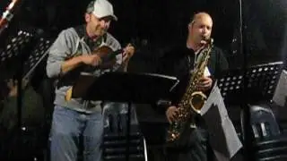 La Honda Music camp campfire night