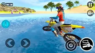 Real Water Surfer BikeRacing Floating Drive by Titan Game Productions Android Gameplay