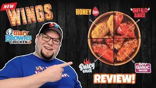 NEW Mary Brown's Chicken Wings Review! 4 Flavors