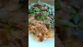 диетический салат и кебаб #еда #justenjoy #cooking #отдых