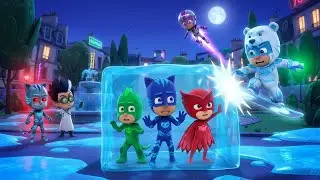 Real vs Fake Catboy! 😲 Trapped in Ice Prison! ❄️  PJ Masks Power Heroes Full Episode
